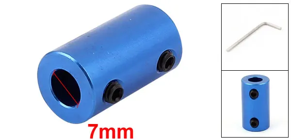 4mm to 7mm Aluminium Alloy DIY Motor Shaft Coupling Joint Connector