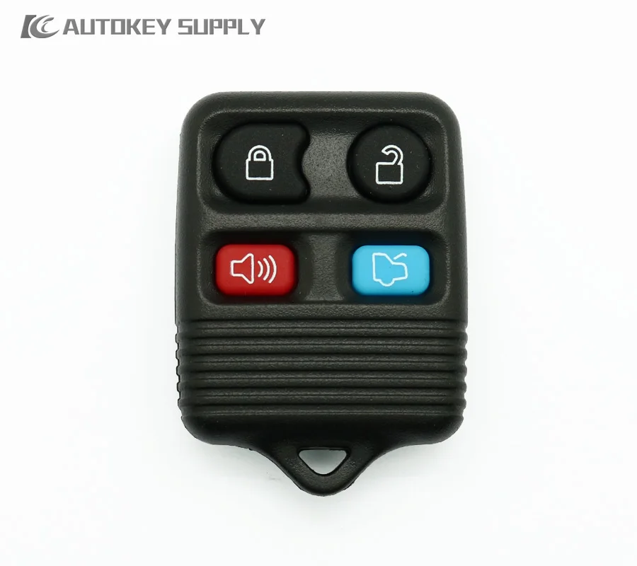 

Car-styling for Ford 4 buttons remote key fob complete 433/315Mhz for car key AKFDC412-34H