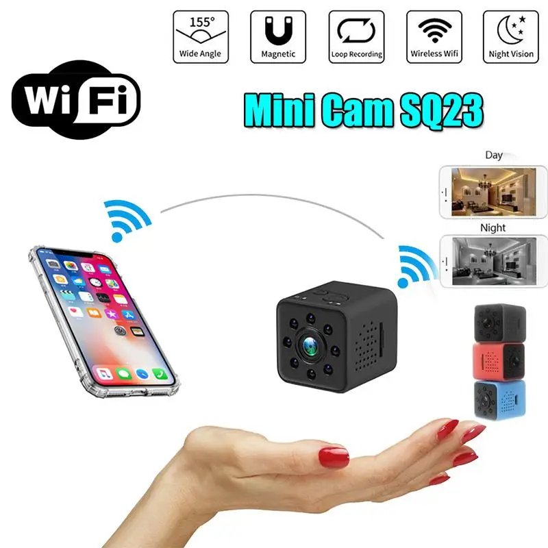 

Mini Camera WIFI Camera FULL HD 1080P Night Vision Waterproof Shell CMOS Sensor Recorder Camcorder for RC Toys Drone Camera