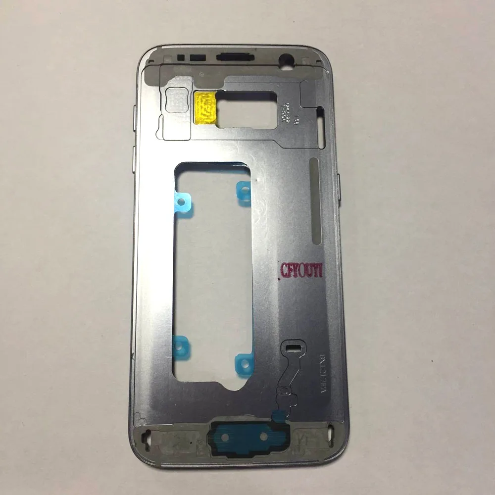 5 шт./лот для Samsung Galaxy S7 G930 G930F средняя пластина корпус с небольшими частями |