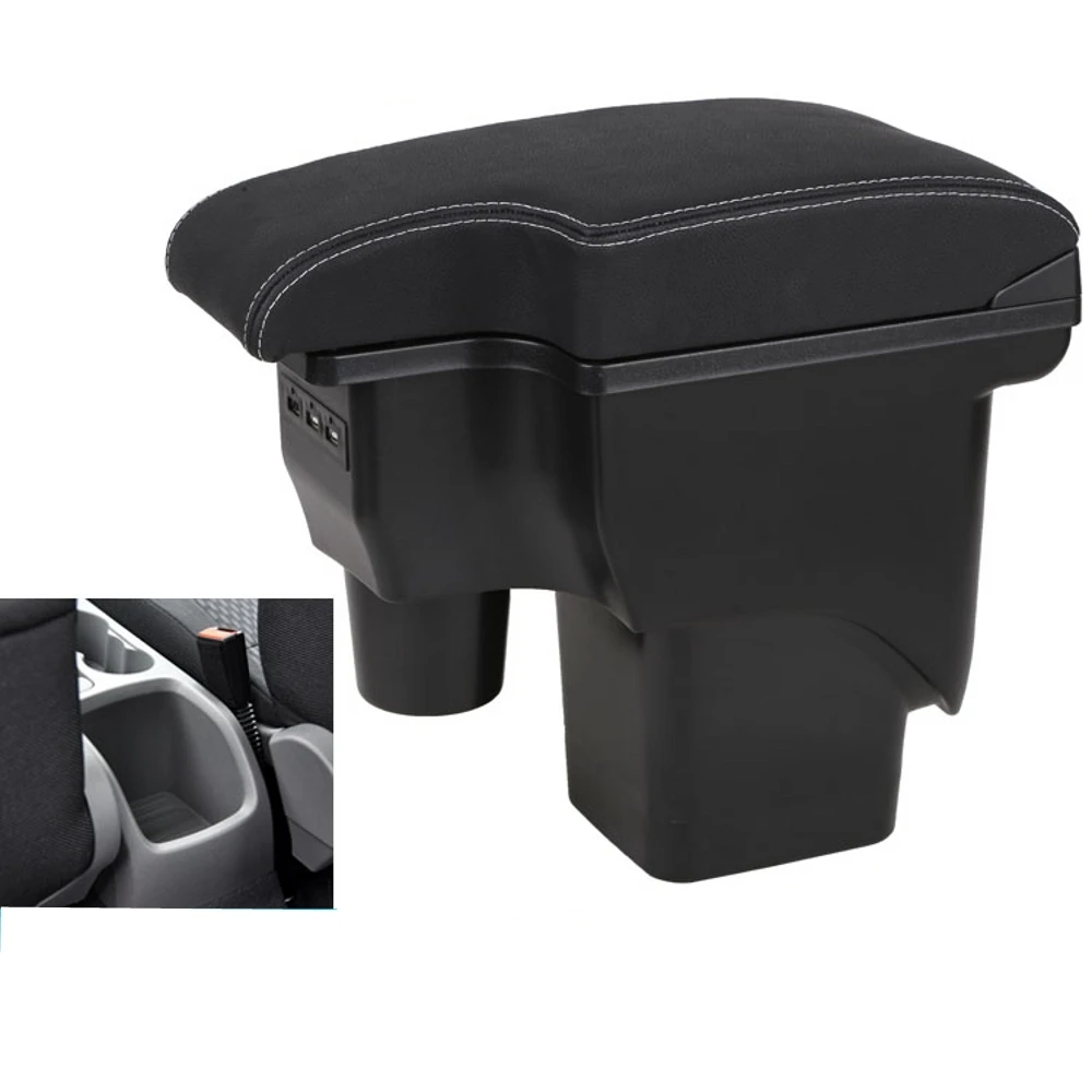  Para Ford Focus mk2 reposabrazos caja de almacenamiento de la consola del centro del coche mk2 prod