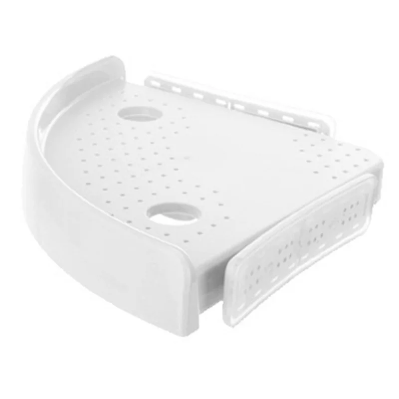 جديد رف زاوية الثلاثي-يحشر الحمام جدار الزاوية جبل تخزين حامل رف غير وسم الرف مع السنانير سهلة تثبيت جديد رف زاوية الثلاثي-يحشر الحمام جدار الزاوية جبل تخزين حامل رف غير وسم الرف مع السنانير سهلة تثبيت