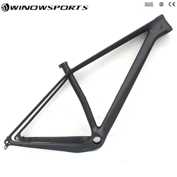 

29er Boost Mtb Frame 148x12 axle thru MTB carbon frame size 15/17/19inch UD Matt/Glossy Accept Customized painting