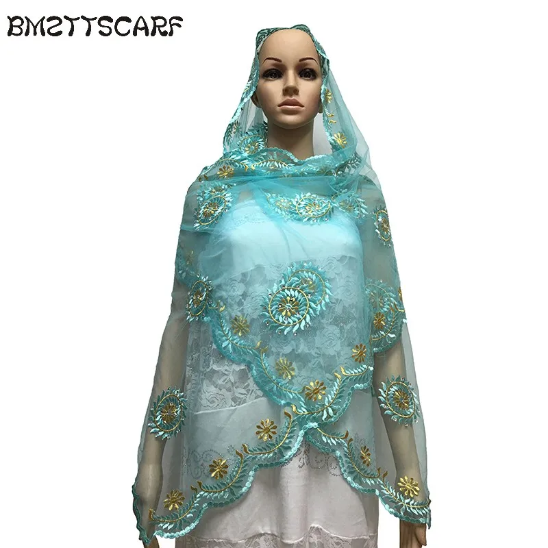 Африканские шарфы простые вышитые женские samll размер шарф платок для шали пашмины BM648