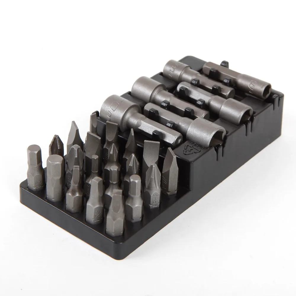 Free Shipping WORKPRO 28-piece Dual-drive Ratchet Screwdriver Set