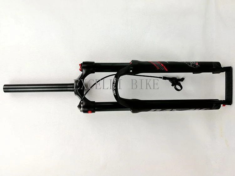 Excelli 26 27.5 29inch Air Shocking Fork Magnesium Titanium Moutain Bike Fork Disc Brake 100mm Travel Suspension Fork36