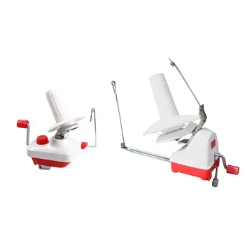 

2018 New Household Swift Yarn Fiber String Ball Wool Winder Holder Hand Operated Cable Needle Wool Winding Machine In Box