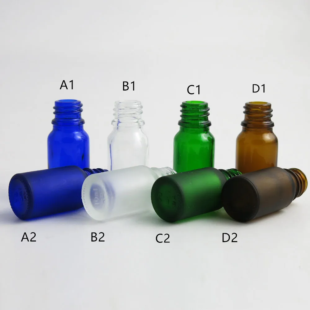 360x15 мл эфирное масло Портативный зеленый/Clear/коричневый/Флаконы из синего стекла с Кепки для жидкий реагент бутылочка с пипеткой контейнеры
