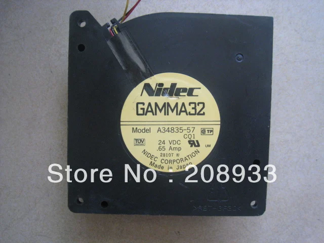 

For Nidec 12032 DC24V A34835-57CQ1 24VDC 0.65A