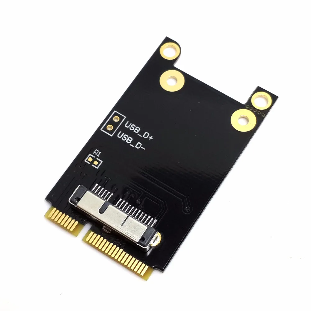 100 шт./лот адаптер для Apple Macbook Broadcom BCM94331CD BCM94360CD Wifi карта для мини pcie pci express PCI-E адаптер для ноутбука