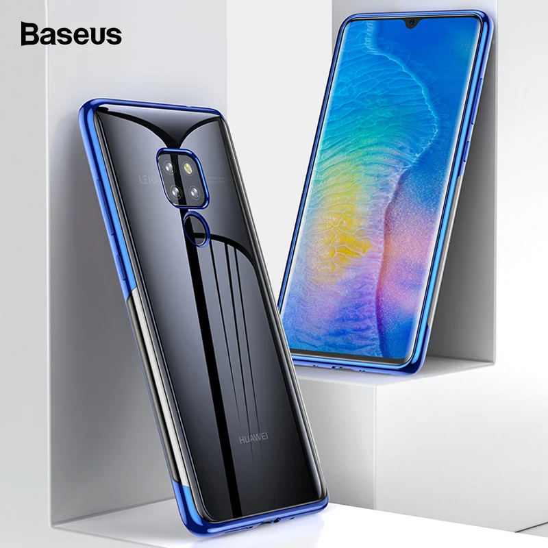 Koop Baseus Luxe Plating Case Voor Huawei Mate 20 Pro Coque Ultra Dunne Galvaniseren Soft TPU Cover Voor Huawei Mate20 Pro capinhas