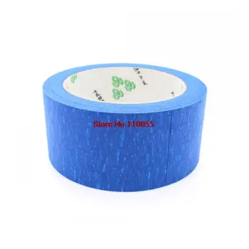 

50MM X 30M Blue Painters Tape/ 3D Printer Heat Tape Resistant High Temperature Polyimide Adhesive Tape , Replicator2