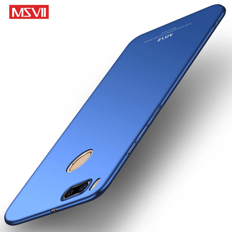 MSVII For Xiaomi Mi 6 Case Matte Hard Back Cover Phone Cases Mi6 6Phone Coque |