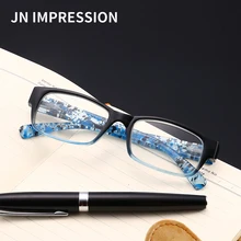 J N ПК Сверхлегкий прочность анти усталость небьющиеся очки для чтения для мужчин и женщин высокое качество пресбиопические очки T18976