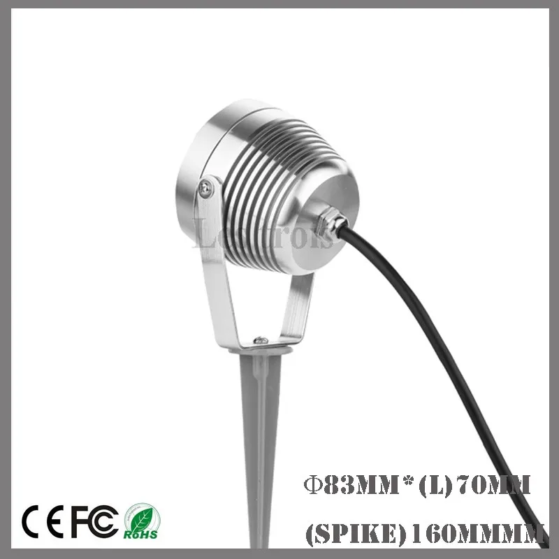 led cob garden light back