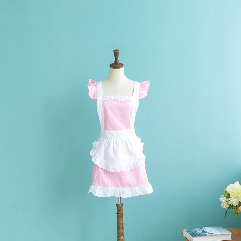Cotton aprons for woman multiuse kitchen apron fashion coverall Commercial Restaurant Home Bib delantal cocina cleaning apron