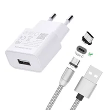Магнитный зарядный кабель USB type C для samsung S8 A50 huawei mate 20 lite P20 Honor 20 zte Axon 10 9 Pro быстрое зарядное устройство для телефона