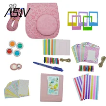 6 in 1 Camera Instax Kit Set for Polaroid Bag Album Film Filters Frames Pastes Photo Border Stickers Bundle for Polaroid Mini 8