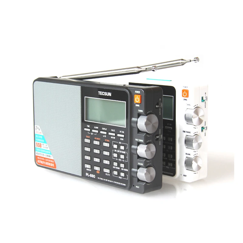 Clearance Tecsun / Desheng PL-880 High Performance Full Band portable Digital Tuning Stereo Radio with LW/SW/MW SSB PLL Mode FM(64-108mHz) 1 Clearance Tecsun / Desheng PL-880 High Performance Full Band portable Digital Tuning Stereo Radio with LW/SW/MW SSB PLL Mode FM(64-108mHz) 1