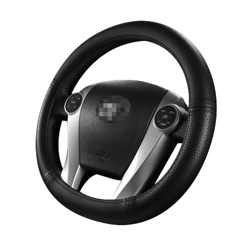 Овальный чехол на руль для Toyota Prius 30 AQUA SEAT Leon VW Golf GTI Спортивная Оплетка руль|Чехлы