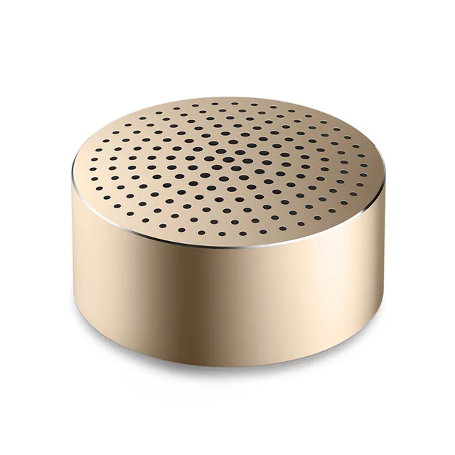 Baratos Original Xiaomi Altavoz Bluetooth Aux in manos libres llamada Estéreo Portátil inalámbrico reproductor de Mp3 marco de aluminio Altavoz manos libres