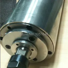 DHL, 1500 Вт мотор шпинделя водяного охлаждения, 4 подшипника 80 мм диаметр, ER16, 1,5 кВт Мотор шпинделя для гравировального станка с ЧПУ