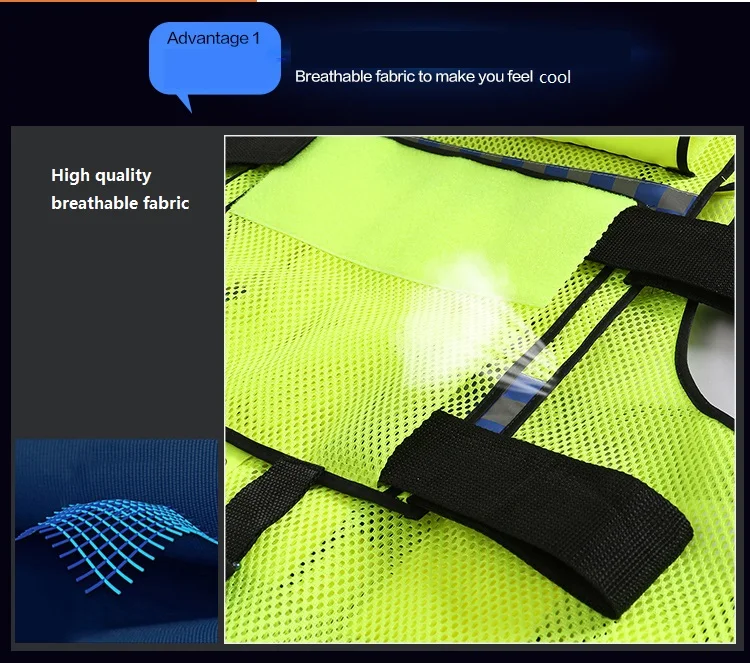 Высокая видимость ночные Светоотражающие безопасные одежда Светоотражающие светофоры дышащая сетка жилет для печати