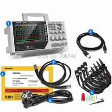 Hantek DSO4084C DSO4104C DSO4204C DSO4254C 4 канальный цифровой осциллограф с 1CH arbitary Функция генератор сигналов