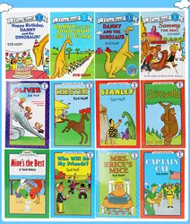 12 книг/милый комплект классической английской картинками я могу читать детская книга рано Educaction книга для чтения подарок для ребенка