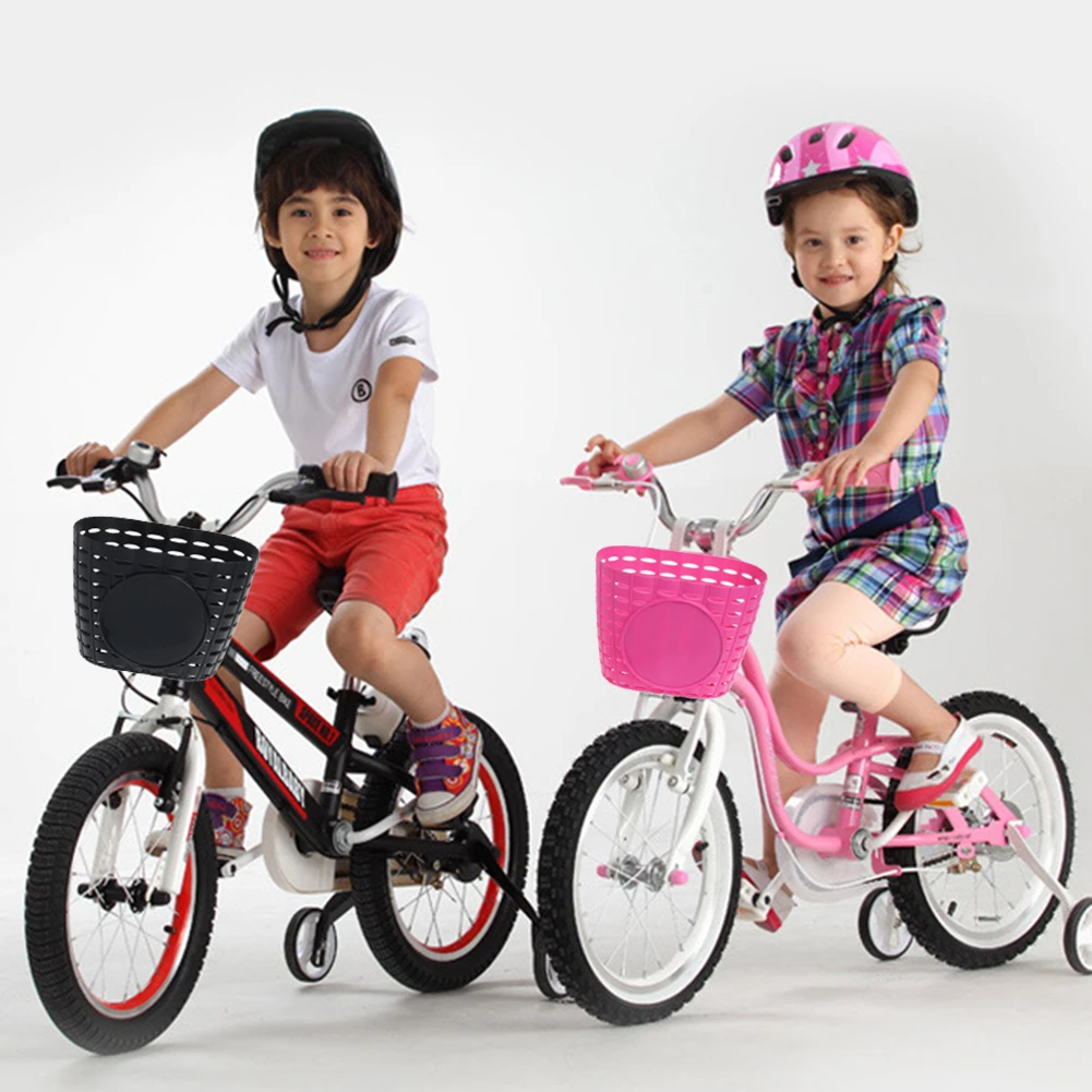 tricycle with basket in front
