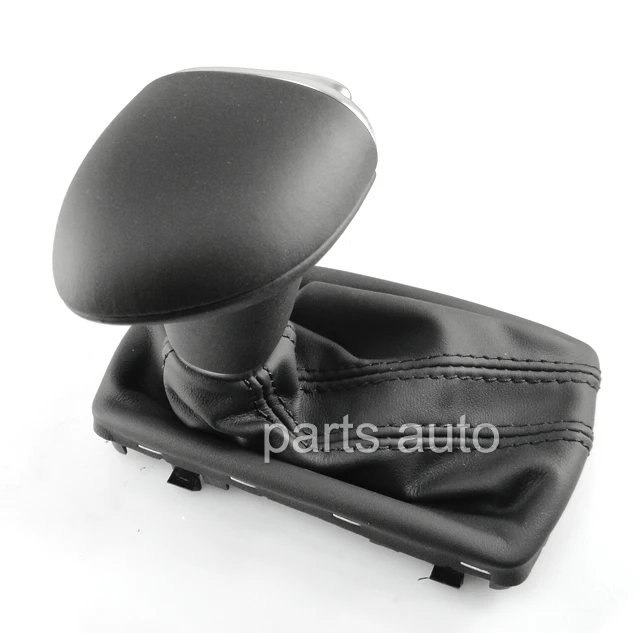 Ручка переключения передач из хромированной кожи для AUDI A4 A6 A7 Q7 Q5 2009 2010 2011 2012 и VW|audi