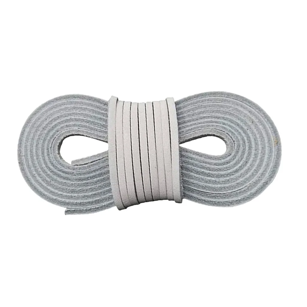 72 inch Men Women Shoelaces Genuine Cowhide Leather Square Shoe Boot Laces Multifunctional Cord for Bag