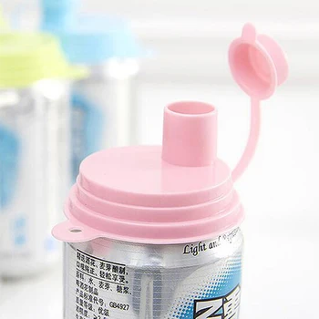 

2PCS/SET Canned Beverage Cover Sealed Leakproof Beer Keep Fresh Lid Dustproof Reusable Soda Can Cap Drink Bottle Top