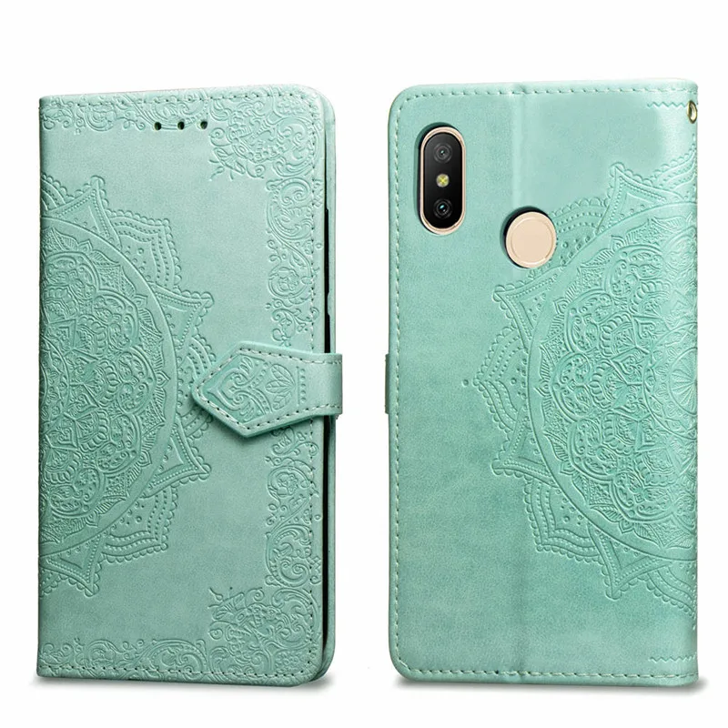 Чехол для Xiaomi Redmi 6A Note 5 6 Pro Plus кожаный чехол книжка с бумажником 5A Mi A2 Lite