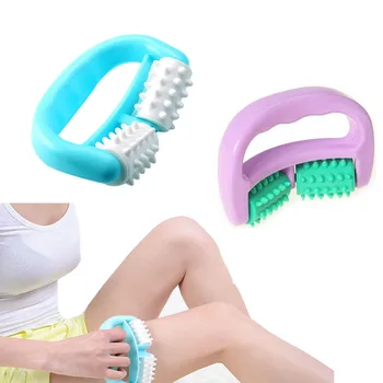 

Full Body embossing roller massage Cellulite Control Roller Massager Thigh Body Slimming Health Beauty Hand-held Wheel Home Use