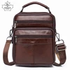 men genuine leather shoulder bag  handbag Zipper Men Bags leather  2022 Fashion handbag 100% Genuine Leather ZZNICK ► Photo 1/6