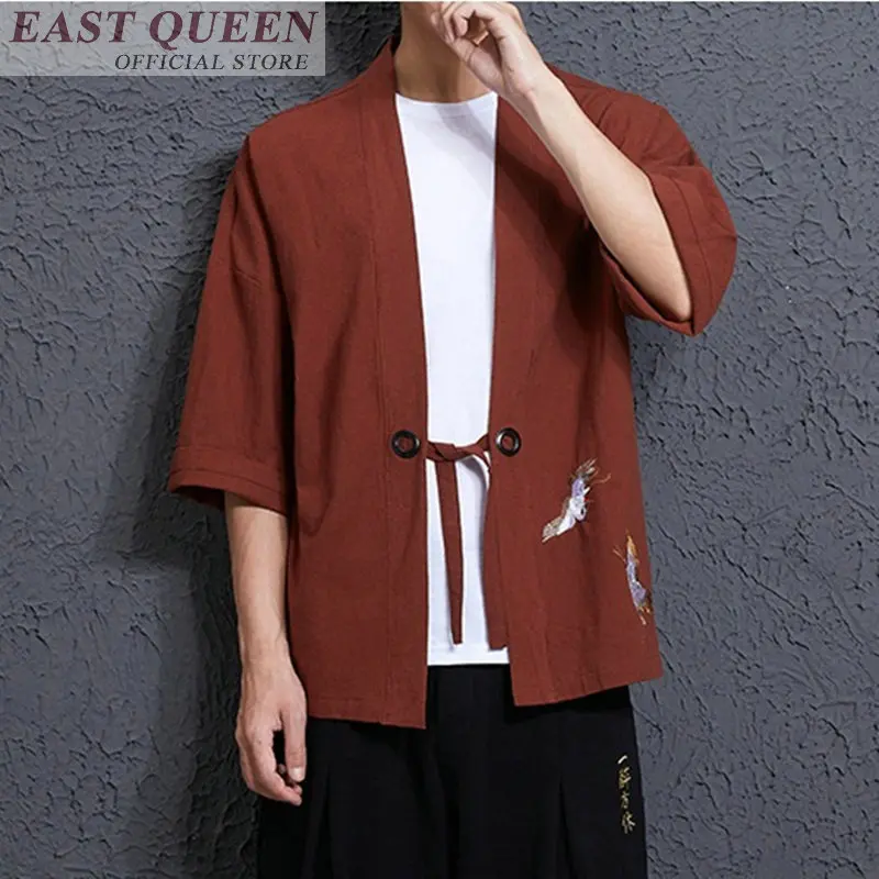 Кимоно кардиган мужской японский obi yukata Япония кимоно мужская японская мода haori