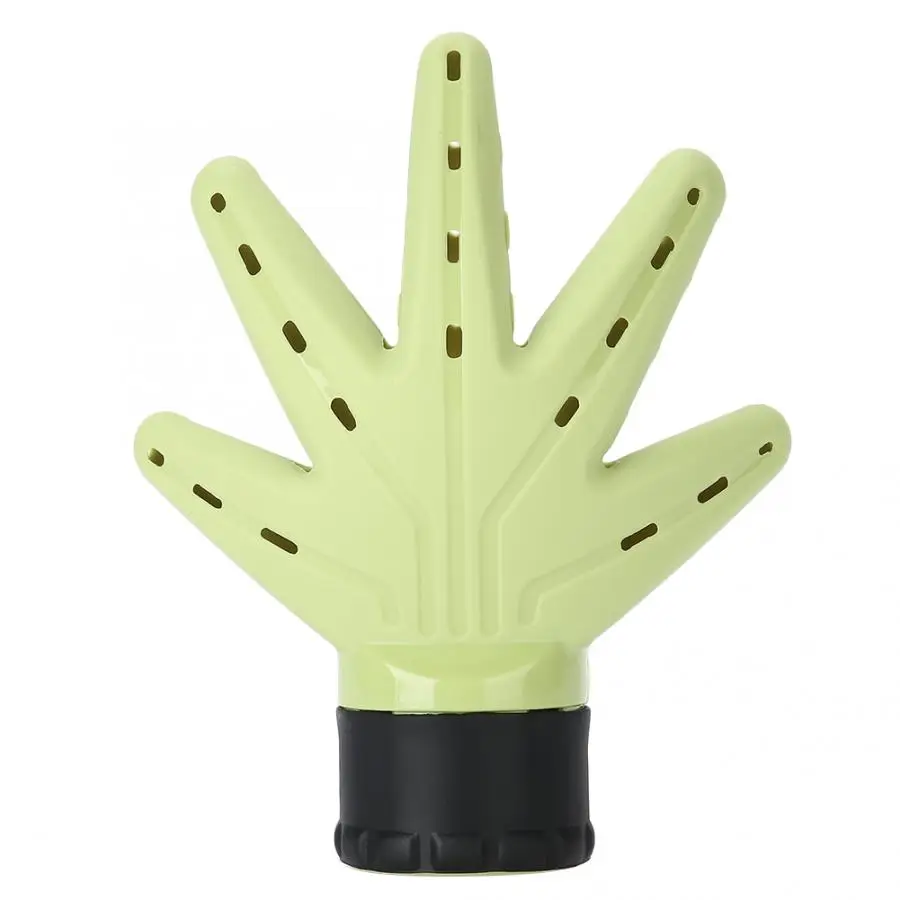 

Palm-shaped Universal Black Hairdressing Salon Curly Hair Dryer Folding Diffuser Hand Diffuser Hair Dryer
