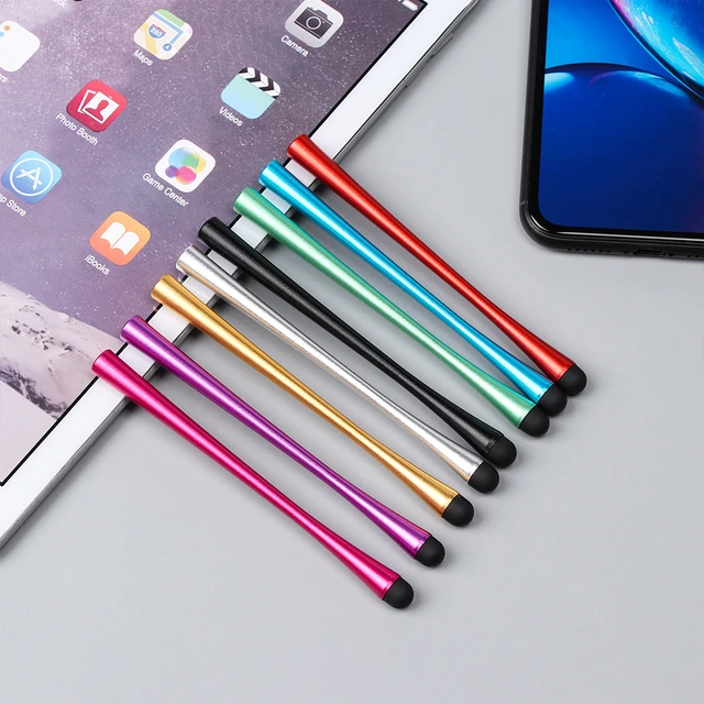 Lápiz óptico Stylus Pen Lápiz de pantalla táctil universal Lápiz de  capacitancia de doble cabeza Lápiz capacitivo duradero portátil para  teléfono /