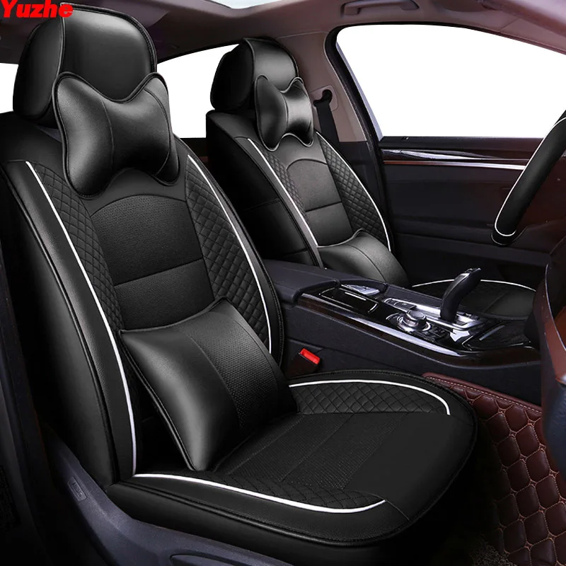 

Yuzhe Auto automobiles leather car seat cover For Jaguar XF XE XJ F-PACE F-TYPE XJL Car accessories covers for vehicle seat