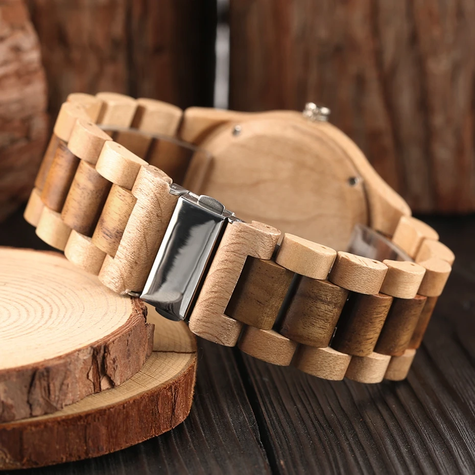 Minimalist Retro Full Wooden Watches Women Men Bamboo Wood Bracelet Fashion Creative Quartz Wristwatch Handmade Gifts Clock Hour 2018 (23)