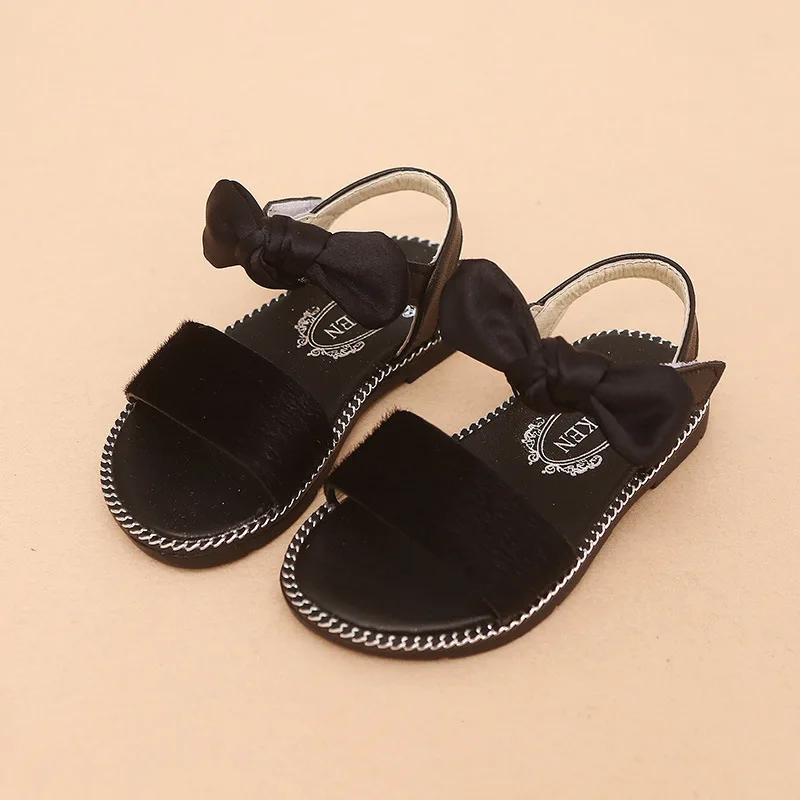 Новые Детские босоножки; Летние нарядные туфли с леопардовой раскраской, обувь для младенцев, с бантиками детская пляжная обувь для девочек Размеры 21-30#1