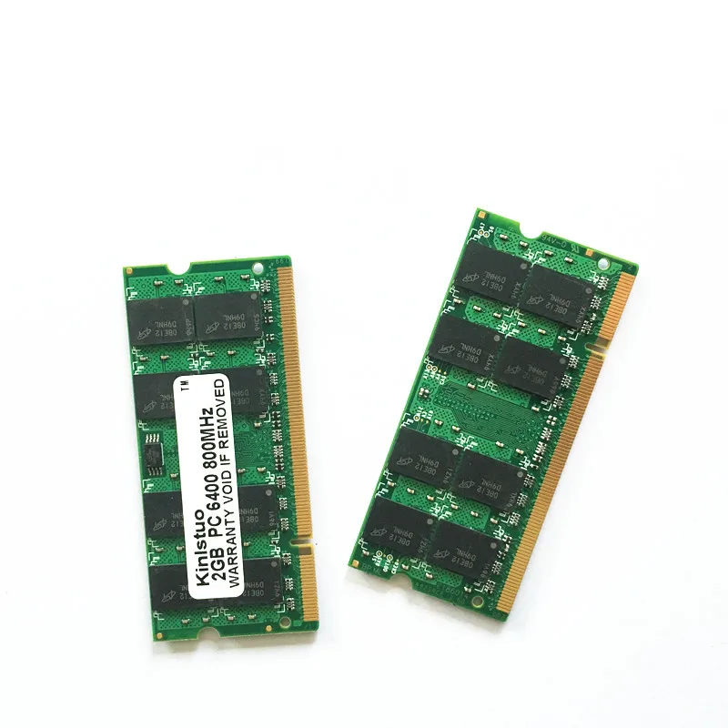 Kinlstuo Запечатанный Sodimm DDR2 667 МГц/800 МГц/533 МГц 1 ГБ/2 ГБ для ноутбука оперативной памяти/пожизненная гарантия/