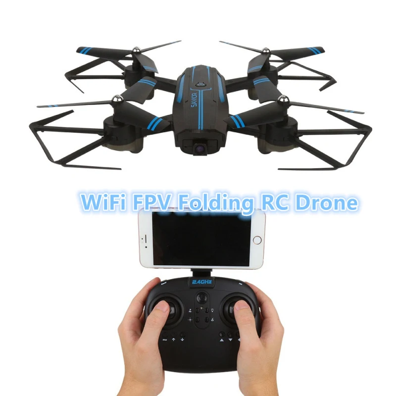 Hot Travel Folding Aerial Drone 2.4G 12Mins Air Attitude Hold Smart Selfile Remote Control Quadcopter Add 720P Wide Angle Camera