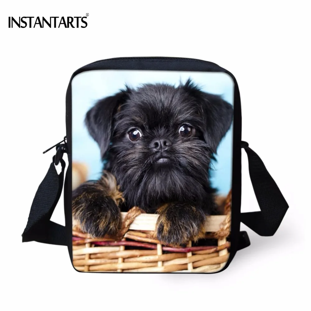 Express Shipping Pet Animal Designs Brussels Griffon Pattern Print Sneakers for Women
