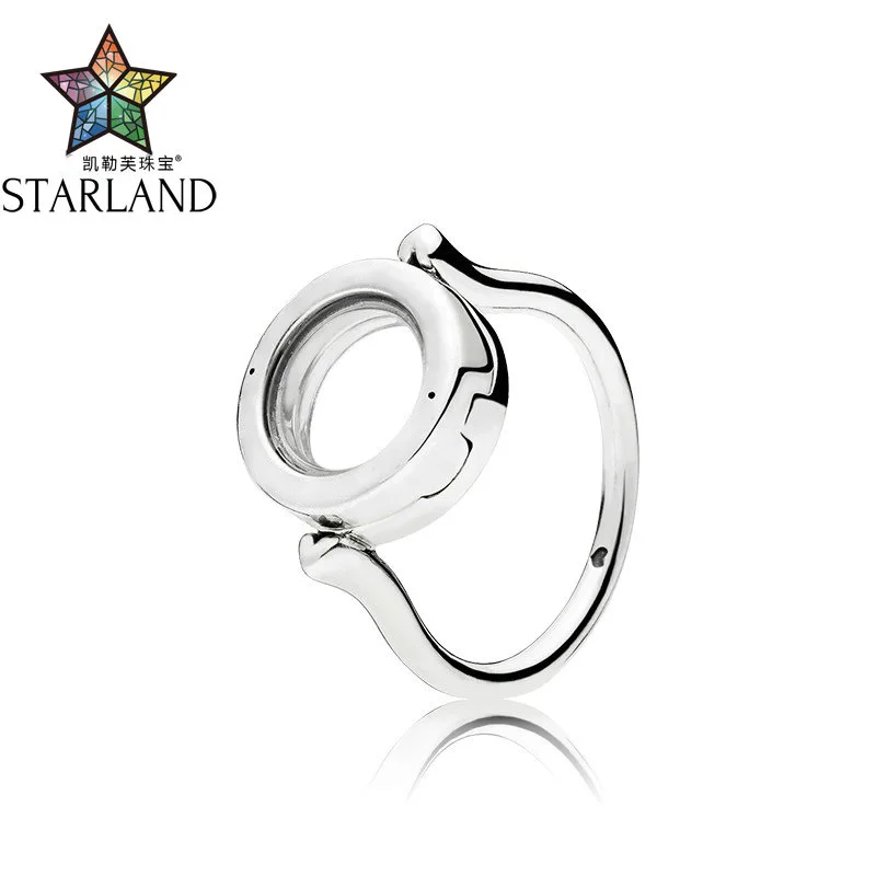

XINHUI 100% 925 Sterling Silver Europe jpt sell Mobile pendant openable Rings suit Valentine's Day gift
