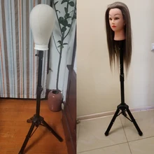 AliLeader, крепкий регулируемый штатив, подставка для головы манекена 70 см-125 см, штатив для парика, штатив для изготовления парика, инструменты для тренировки волос