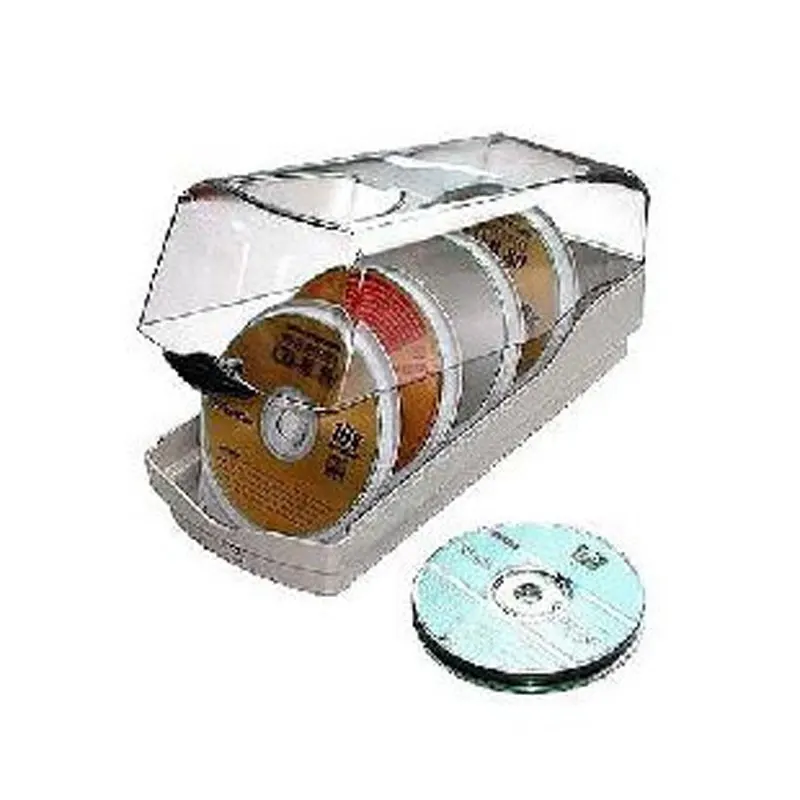 Ymjywl 자동차 및 가정용 도난 방지 잠금 장치, 카세트 CD DVD 박스, 120 접시 용량, 신제품 CD 케이스