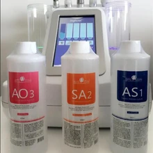 3 бутылки Аква пилинг раствор 400 мл в бутылке Аква Сыворотка для лица Гидра Сыворотка для лица для нормальной кожи