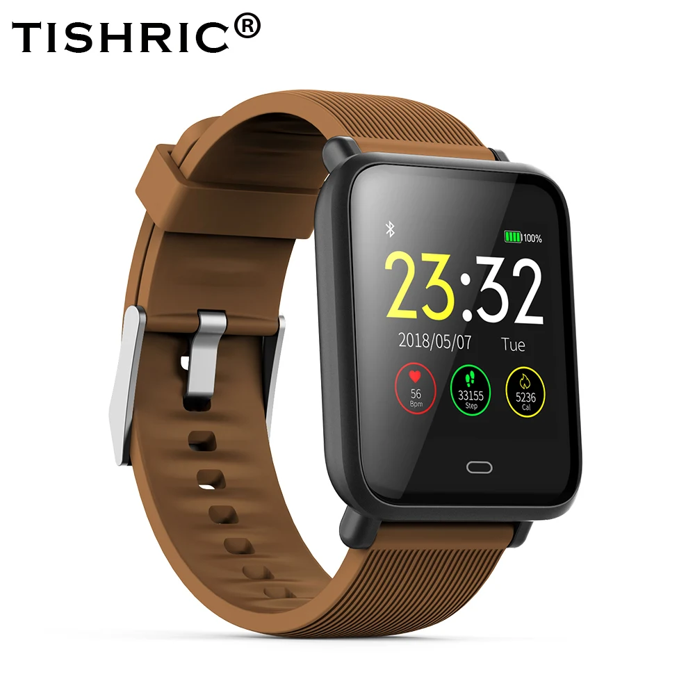 TISHRIC Q9 Smart Sport Watch Fitness Bracelet Fitness Band Activity Tracker Smart Wristband Smartband Monitor With 10 languages